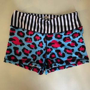 Barbell cartel leopard shorts